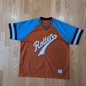 Supreme Rotten Brown and Blue Jersey